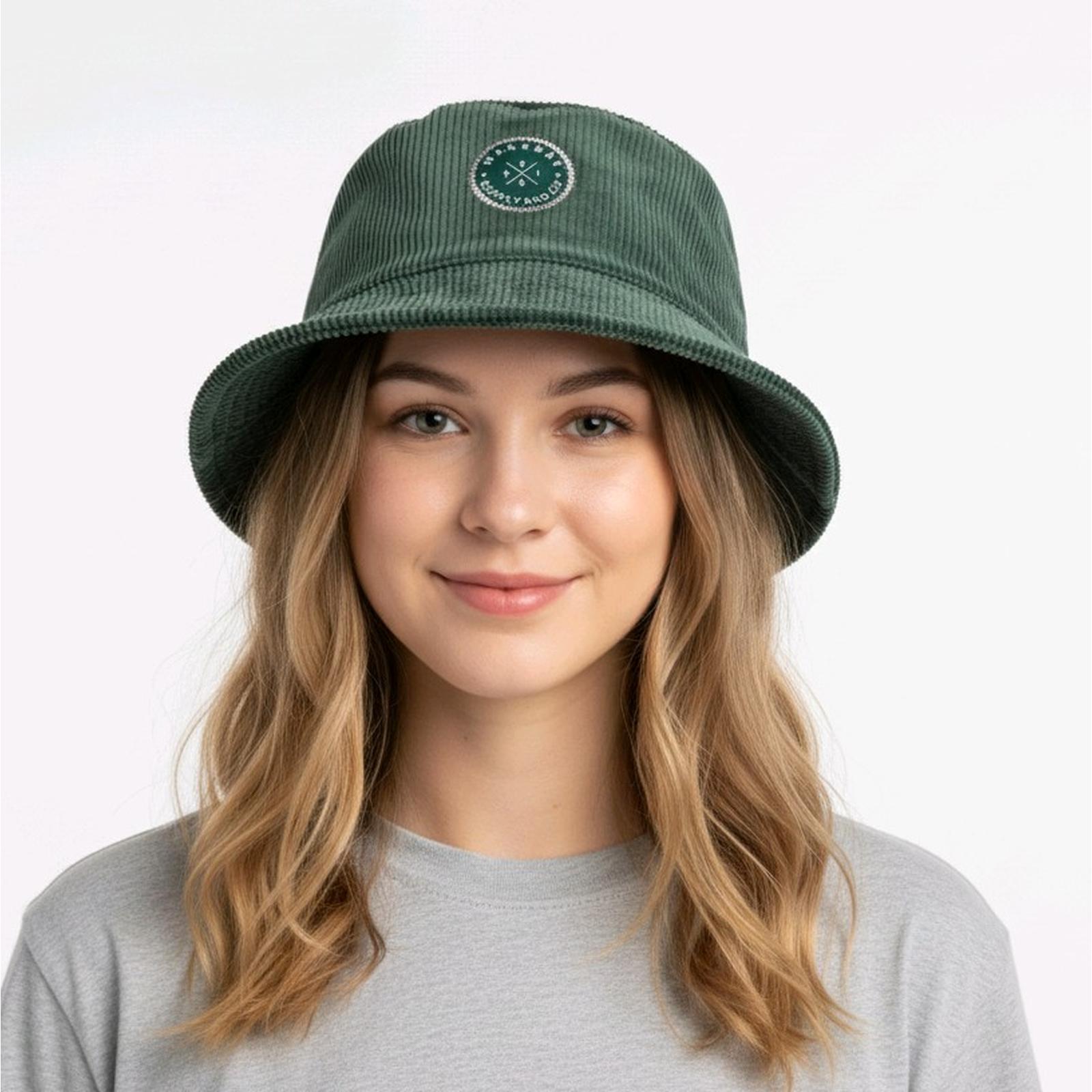 Bucket Hat Corduroy Dewasa – Style Santai Unisex